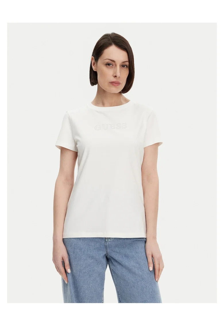 Tricou dama  alb, Alb