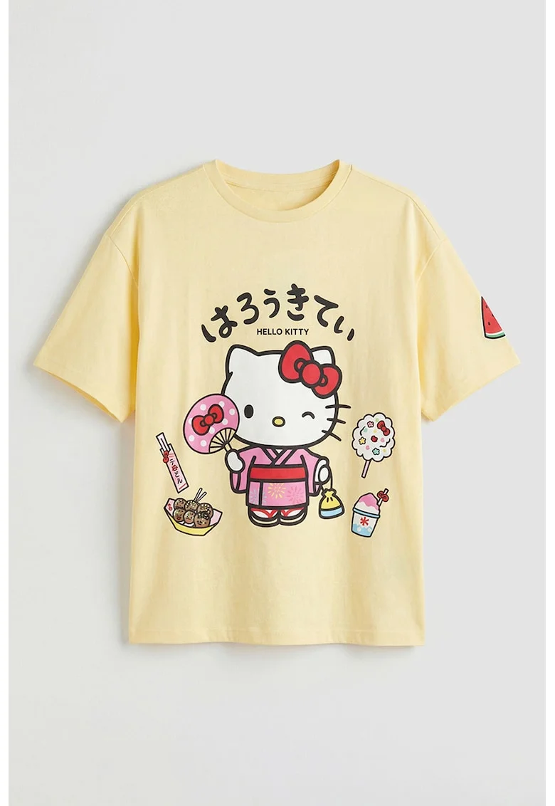 Tricou regular-fit din bumbac, Galben