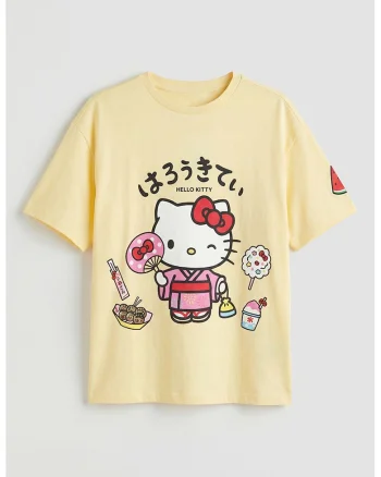 Tricou regular-fit din bumbac, Galben