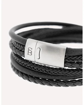 Bratara de piele, Negru