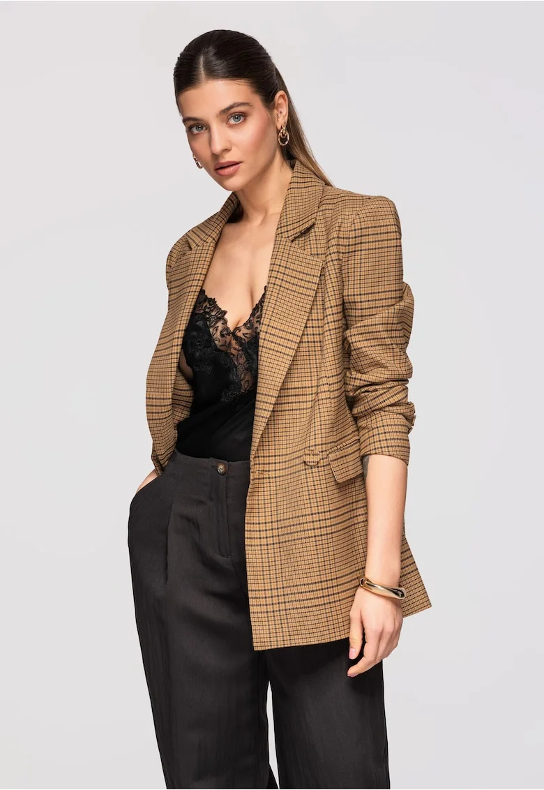 Sacou lung in carouri  OW-BLZB-0112, Maro