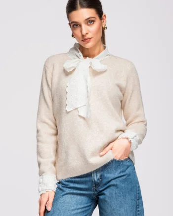 Pulover  OW-SWSW-0107, Bej
