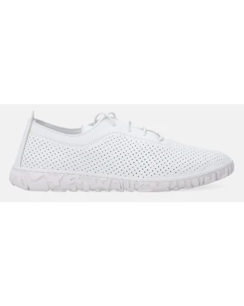 Pantofi sport usori din piele cu perforatii