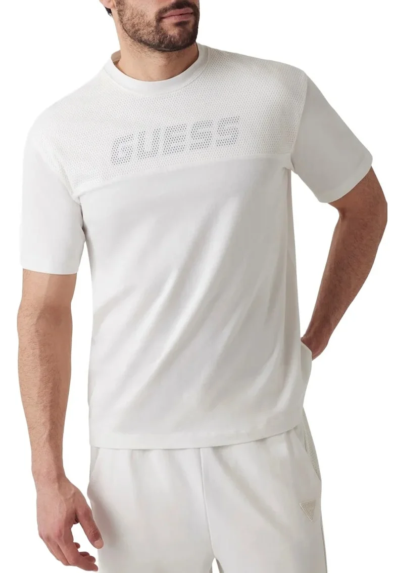 Tricou barbati,  Z5GI11, Alb