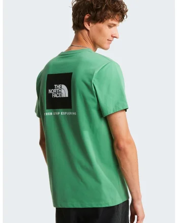 Tricou regular fit cu imprimeu logo pe piept Evolution Box, Verde deschis