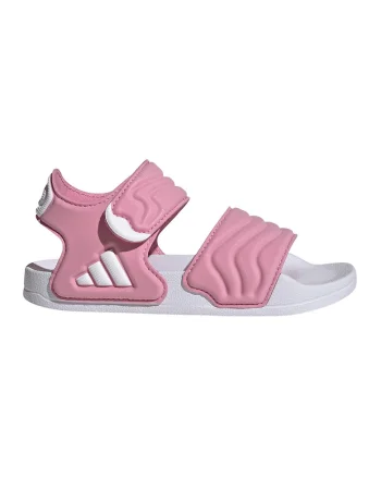 Sandale cu inchidere cu velcro Adilette 2, Alb/Roz
