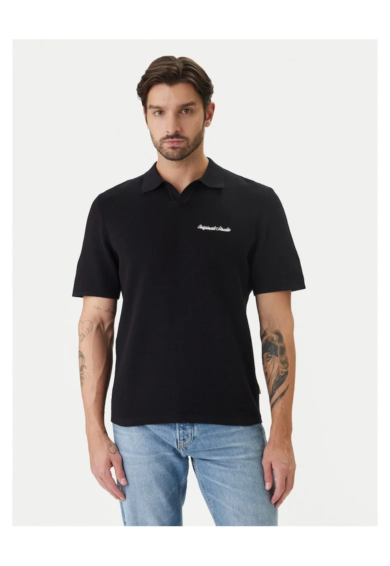 Tricou barbati,  bumbac organic, negruWQWDQF, Negru
