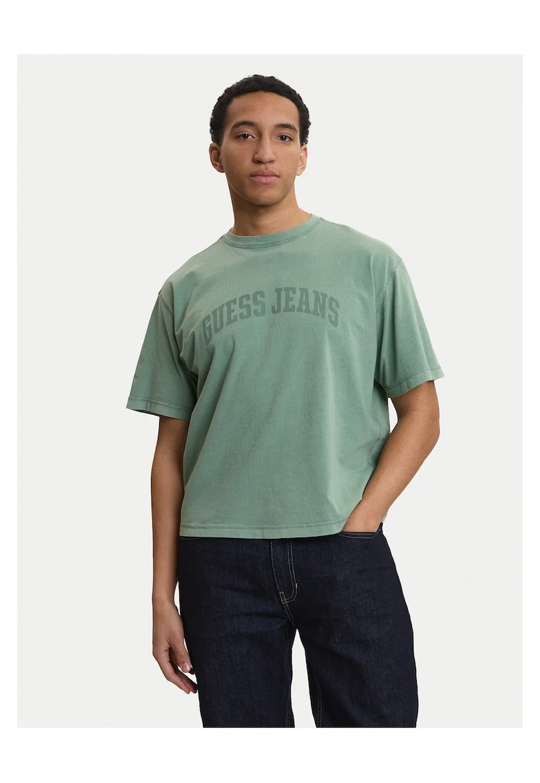 Tricou barbati,  bumbac, verdedqfwdwqf, Verde