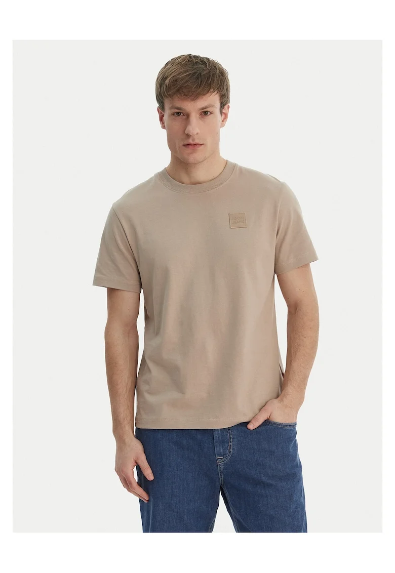Tricou Barbati,  Bumbac, Bejqfwqd, Bej