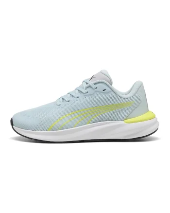 Pantofi sport Rapid Nitro de plasa cu logo contrastant, Albastru glaciar/Verde fistic