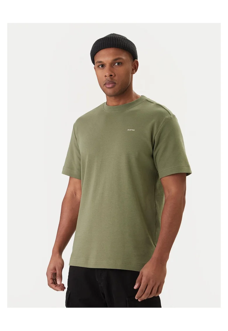 Tricou barbati, RAW, bumbac organic, verdedqfwqd, Verde