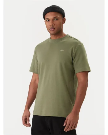 Tricou barbati, RAW, bumbac organic, verdedqfwqd, Verde