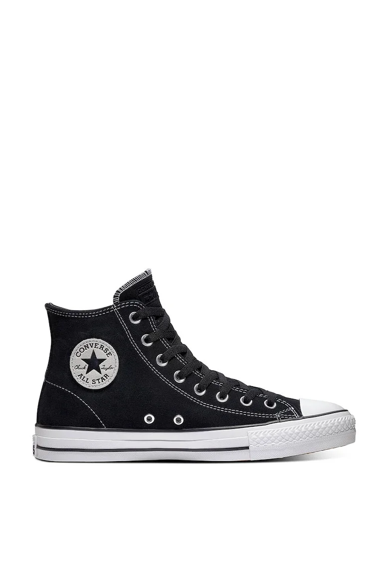 Tenisi unisex mid-high din piele intoarsa Chuck Taylor All Star