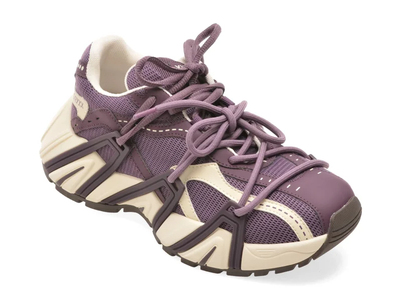 Pantofi sport GRYXX mov, 99901, din material textil