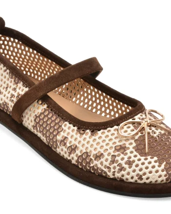Balerini GRYXX maro, 4842610, din piele naturala