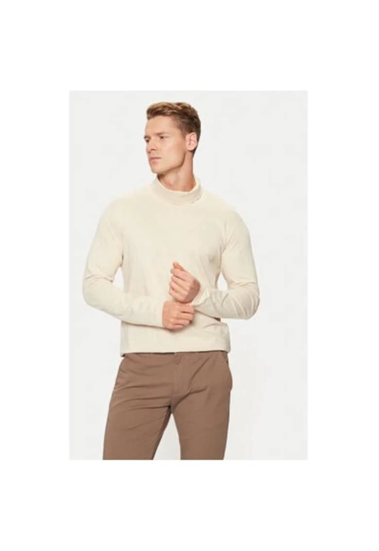 Bluza barbati,  304516696, Bumbac, Bej, Bej