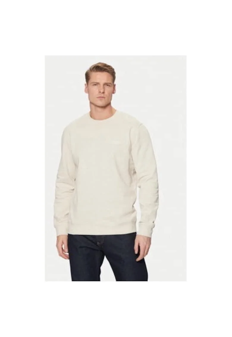 Bluza barbati,  304826764, Bumbac organic, Bej, Bej