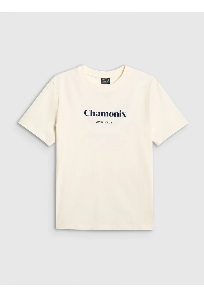Tricou dama,  bumbac ecru