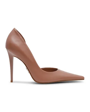 Pantofi D'Orsay cu toc stiletto, Maro scortisoara