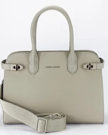 Geanta gri deschis de dama David Jones CM8339 17