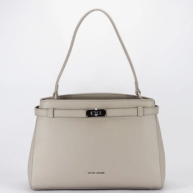 Geanta bej de dama David Jones CM8266 17