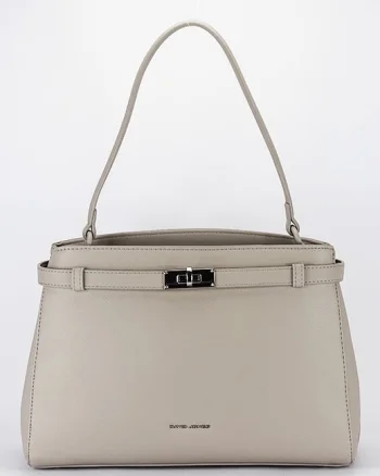 Geanta bej de dama David Jones CM8266 17