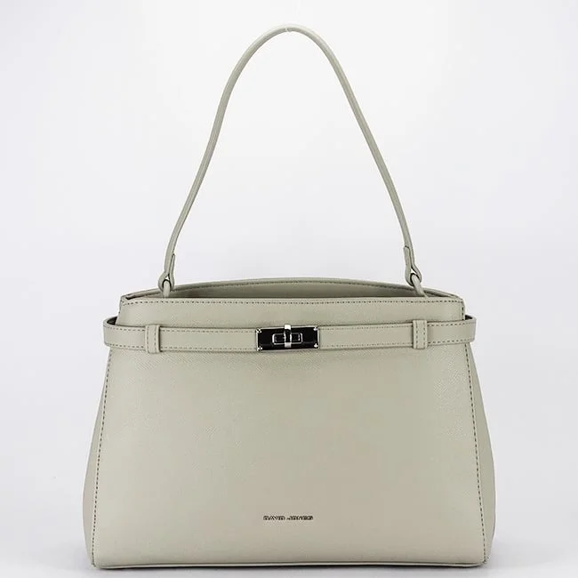 Geanta gri deschis de dama David Jones CM8266 17