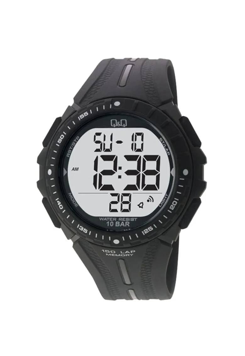 Ceas barbatesc digital  rotund