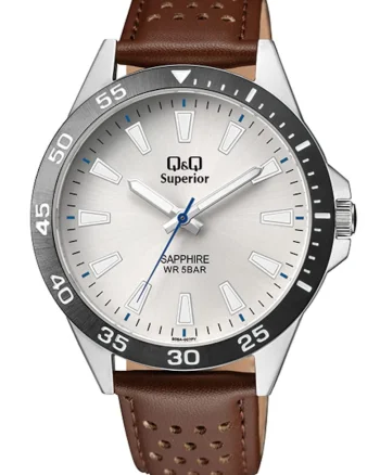 Ceas barbatesc  S08A-007PY Quartz Argintiu