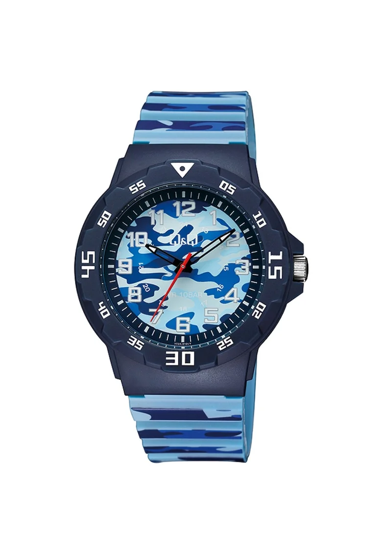 Ceas barbatesc  V02A-010VY Quartz Albastru