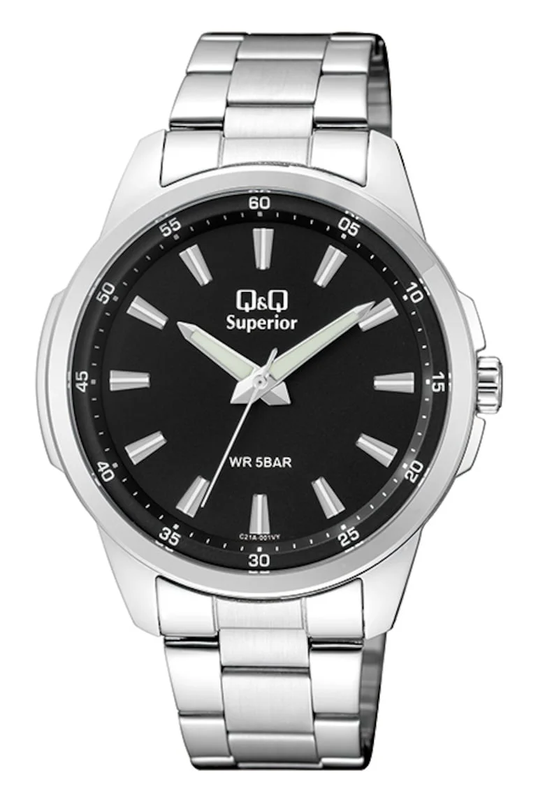 Ceas barbatesc  C21A-001VY Quartz Argintiu