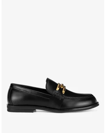 Mocasini dama  5905588966838, Piele naturala, Negru, Negru
