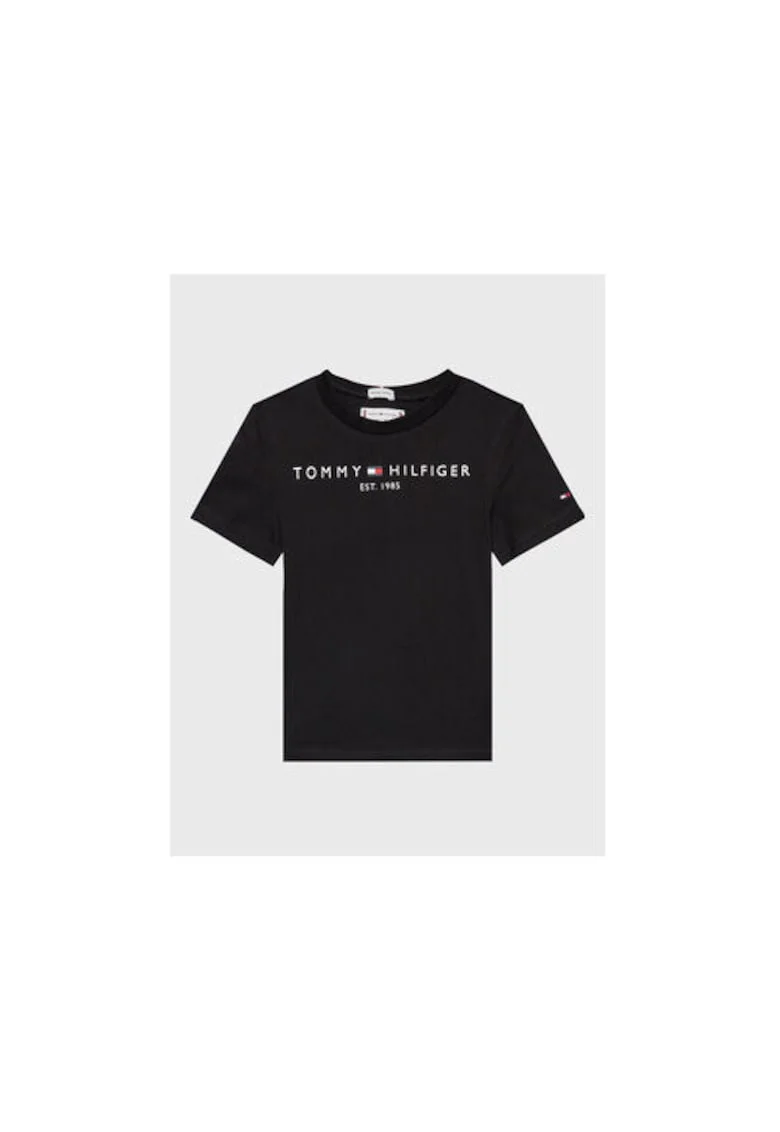 Tricou Baieti,  Negru, 100% bumbac organic, 4Y