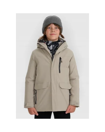Geaca baieti JRAW25TJACM309-82S, 4F, Poliester, Bej