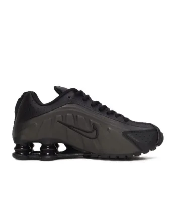 Pantofi sport  NIKE SHOX R4 YA, Sintetic, Negru, Negru