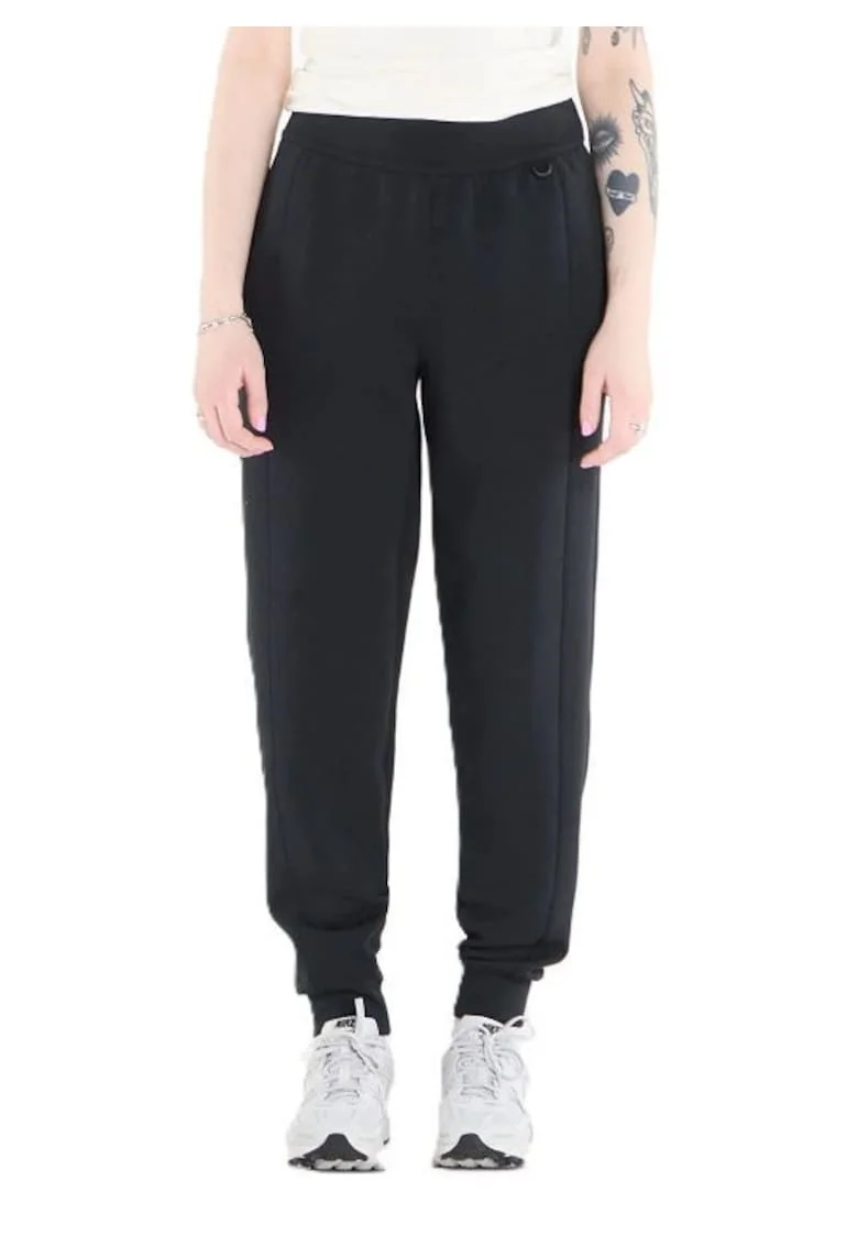 Pantaloni dama  W NK 24.7 DF MR JOGGER SOFT KN, Poliester, Negru, Negru