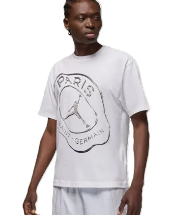 Tricou barbati  M J DF PRACTICE TEE PSG, Bumbac, Alb, Alb