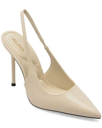 Pantofi eleganti ALDO albi, PUCKERUP 110, din piele ecologica