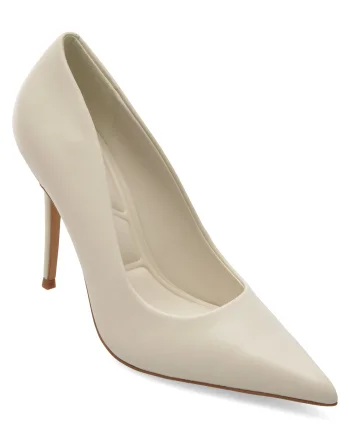 Pantofi eleganti ALDO albi, STASYA 121, din piele naturala