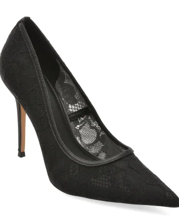 Pantofi eleganti ALDO negri, STARRLA 001, din material textil