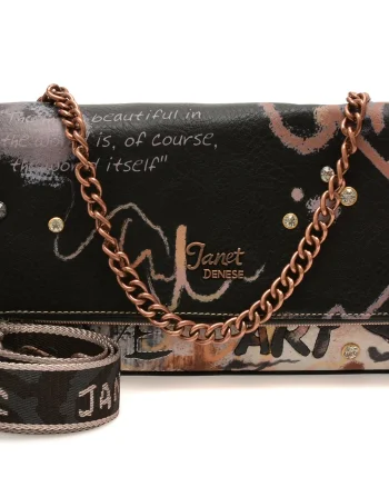 Geanta JANET DENESE multicolor, 147, din piele ecologica