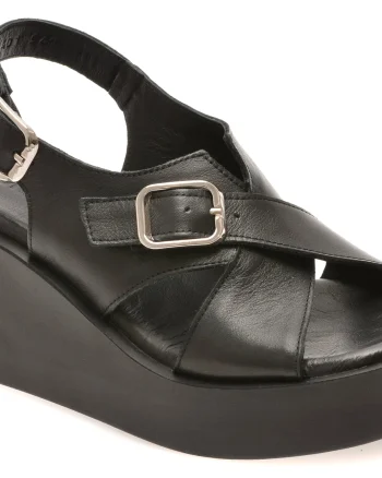 Sandale GRYXX negre, 4212641, din piele naturala