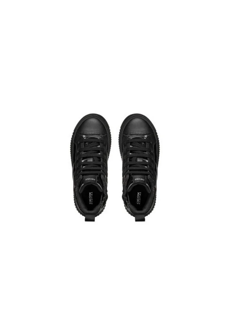 Pantofi sport dama  304065224, Piele ecologica, Negru, Negru