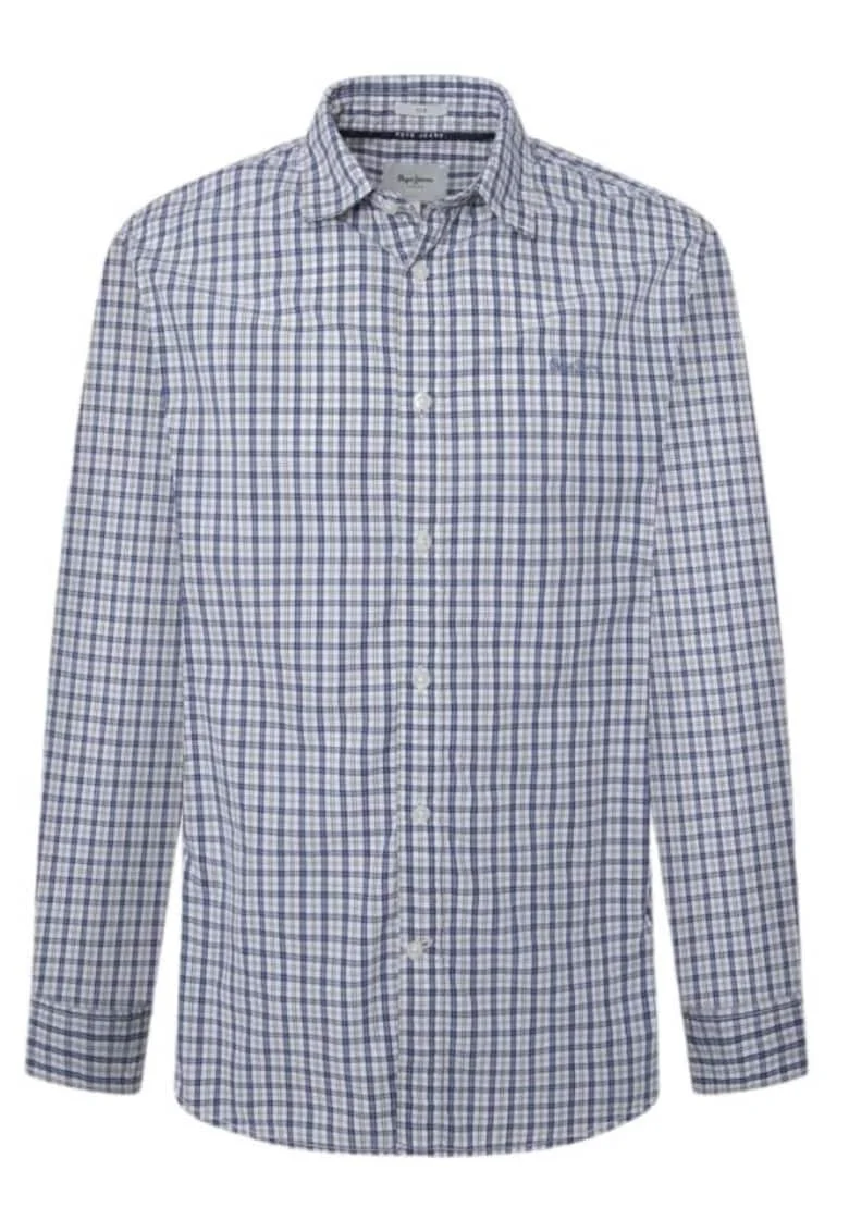 Camasa slim fit din bumbac Mauro
