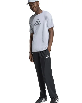 Tricou de bumbac cu imprimeu pe piept Motorsport, Negru/Albastru glaciar
