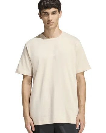 Tricou evazat de bumbac Stadium, Coral/Bej inchis