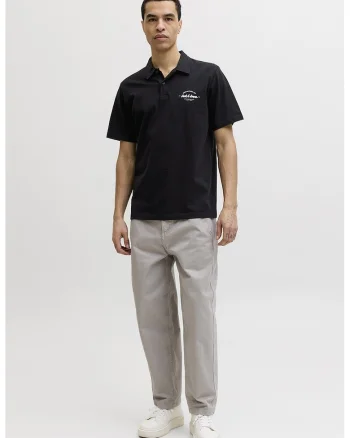 Tricou polo cu logo pe piept