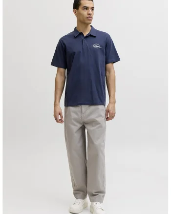 Tricou polo cu logo pe piept