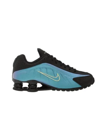 Pantofi sport barbati  NIKE SHOX R4 SHIFT, Sintetic, Albastru, Albastru