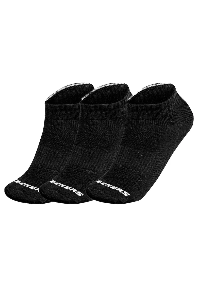 Set sosete Unisex,  3pk Unisex Terry Qtr Crew 111035, Negru